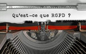 Qu'est ce que la RGPD