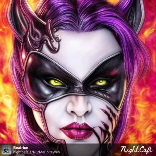 catwoman purple 3